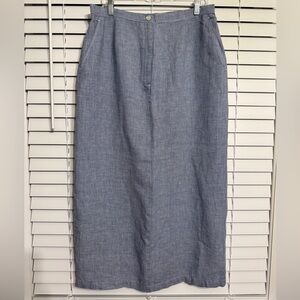 Talbots 100% Linen Skirt Size 16
Never worn condition